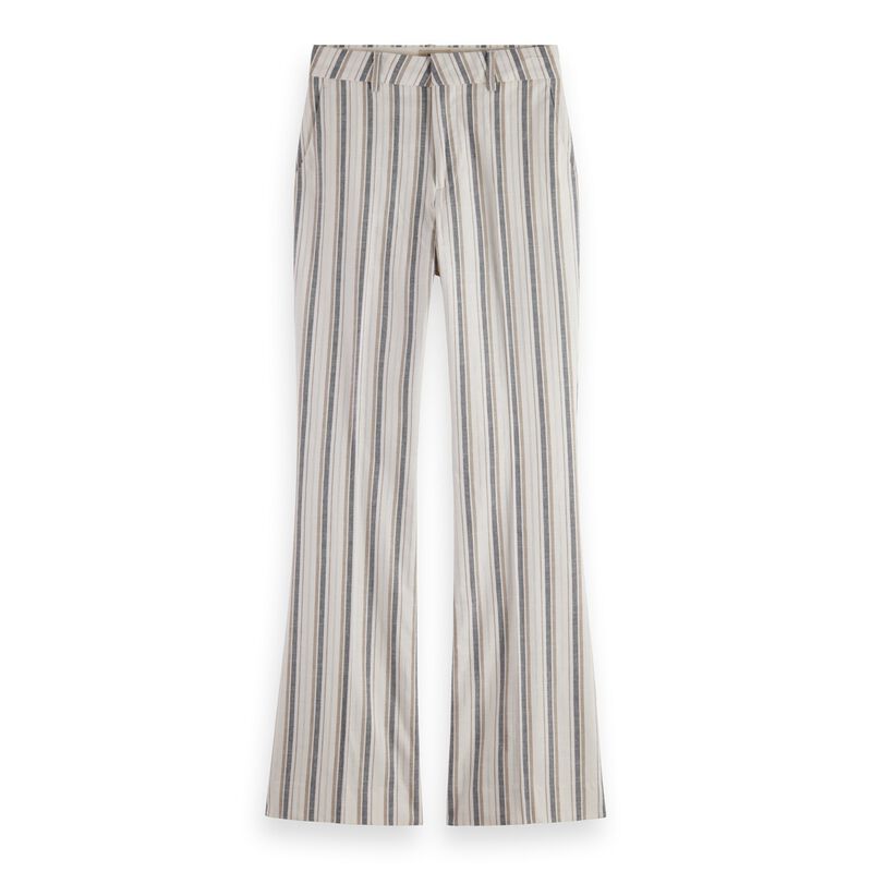 Scotch & Soda Violet Lurex Linen Blend Pant image number 0